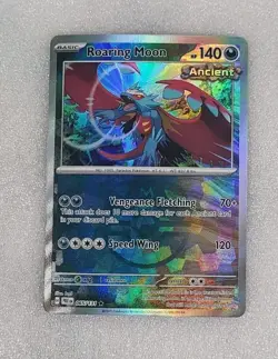 Roaring Moon 065/131 NM/M PRE SV Prismatic Evolutions Master Ball Pokemon TCG - Image 1