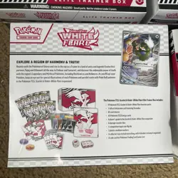 Pokemon White Flare Elite Trainer Box (ETB) Ships Fast - Image 2