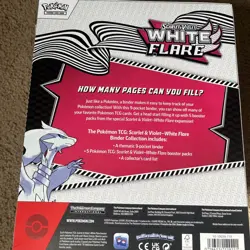 Pokemon White Flare Binder Collection [NEW] In-Stock/On-hand - Image 2