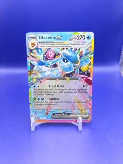 Glaceon ex 26/131 Double Rare Holo - Pokemon TCG SV Prismatic Evolutions - NM - Image 1