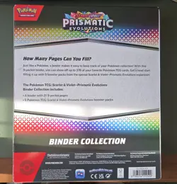 Pokemon SV8.5 Scarlet and Violet Prismatic Evolutions Binder Collection - Image 2
