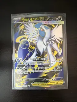 Pokemon TCG Mega Absol ex 161/132 Mega Evolution Ultra Rare Full Art Holo NM - Image 1