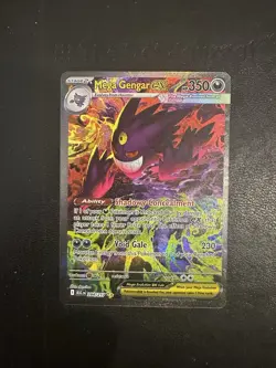 Mega Gengar ex Ascended Heroes 284/217 SIR Special Illustration Rare Pokemon - Image 1