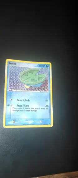 Pokemon TCG Lotad Ex Deoxys Reverse Stamp 63/107 DMG - Image 4