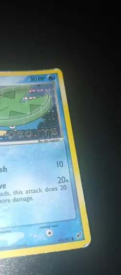 Pokemon TCG Lotad Ex Deoxys Reverse Stamp 63/107 DMG - Image 5