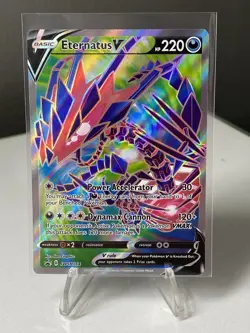 Pokemon TCG Eternatus V SWSH Black Star Promo SWSH044 Holo Promo NM/M - Image 1