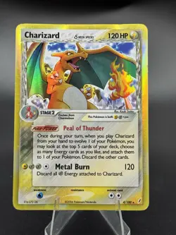 Charizard - 4/100 - EX Crystal Guardians 2006 - Holo Rare - MP/HP - Pokemon TCG - Image 1