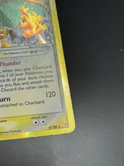 Charizard - 4/100 - EX Crystal Guardians 2006 - Holo Rare - MP/HP - Pokemon TCG - Image 3