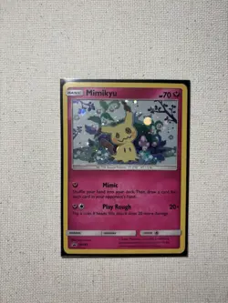Pokemon Mimikyu SM163 Black Star Promo Holo Basic 70 HP Sun & Moon Promos - Image 1