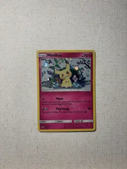Pokemon Mimikyu SM163 Black Star Promo Holo Basic 70 HP Sun & Moon Promos - Image 2