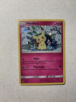 Pokemon Mimikyu SM163 Black Star Promo Holo Basic 70 HP Sun & Moon Promos - Image 3