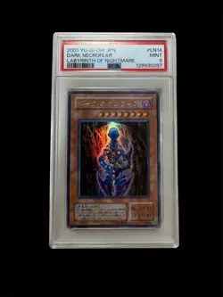 Yu-Gi-Oh DARK NECROFEAR PSA 9 ultra rare LN-14 Japanese - Image 1