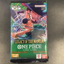 One Piece TCG OP12 Legacy of the Master Booster Pack - English Factory Sealed - Image 1