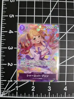 Charlotte Pudding PRB02-010 Alt Art Foil One Piece TCG The Best Vol.2 JPN NM/M - Image 1