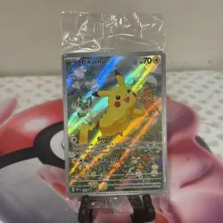 NEW- Pokemon Pikachu sv088 Promo Card Sealed Pack- From Paldea Adventure Chest - Image 1