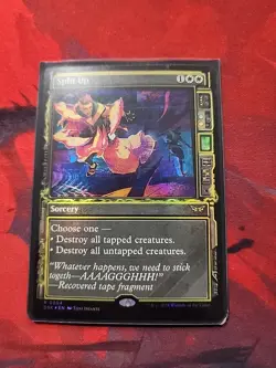 Split Up (Showcase) Duskmourn: House of Horror Foil - Image 1