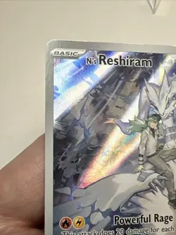LP N's Reshiram 167/159 Journey Together Stamped Promo AUTHENTIC Pokemon Card - Image 4