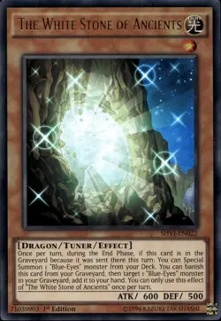 The White Stone of Ancients 1st Ed Ultra Rare SHVI-EN022 Yu-Gi-Oh! - Image 1