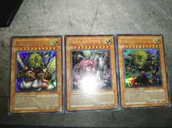 Yu-Gi-Oh Sphinx-Set: Teleia, Theinen, Androsphinx, EP1-DE001-DE003 Ultra Rare NM - Image 1
