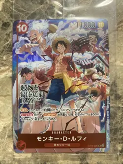 [Sealed] Monkey D. Luffy ONE PIECE Japanese ST10-006 One Piece Day Dallas Promo - Image 2