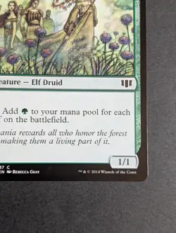 MTG Card - 1x Priest of Titania - Commander 2014: The List - NM - Magic #210 - Image 4