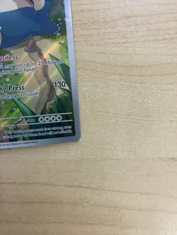 Snorlax 051 Scarlet & Violet Promo Card Full Art Holo Illustration Rare - Image 4