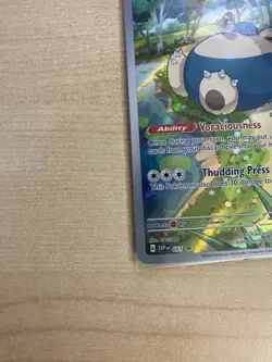Snorlax 051 Scarlet & Violet Promo Card Full Art Holo Illustration Rare - Image 5