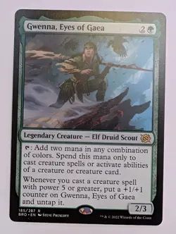 MTG: Gwenna, Eyes of Gaea | The Brothers' War | NM - Image 1