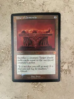 Altar Of Dementia MTG M 3 Foil - Image 1