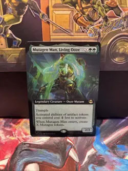 Mutagen Man, Living Ooze (Extended Art) Teenage Mutant Ninja Turtles Foil NM - Image 1