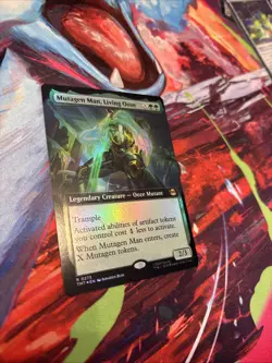 Mutagen Man, Living Ooze (Extended Art) Teenage Mutant Ninja Turtles Foil NM - Image 2