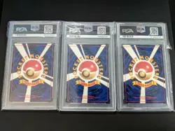 Pokemon PSA 10 Graded Meganium, Typhlosion, Feraligatr Premium File Set - Image 2