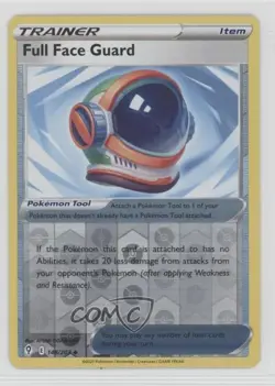 Full Face Guard Reverse Holo Pokemon Sword & Shield Evolving Skies #148 - Image 1