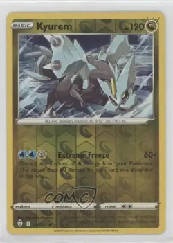 Kyurem Reverse Holo Pokemon Sword & Shield Evolving Skies #116 - Image 1
