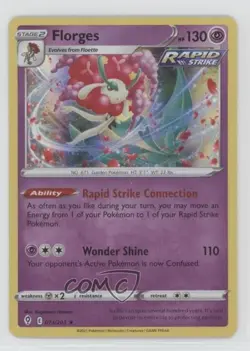 Florges Holo Pokemon Sword & Shield Evolving Skies #073 - Image 1