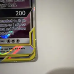 Pokemon Pikachu & Zekrom GX TAG TEAM Ultra Rare Holo Sun & Moon Team Up 33/181 - Image 3