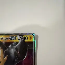Pokemon Pikachu & Zekrom GX TAG TEAM Ultra Rare Holo Sun & Moon Team Up 33/181 - Image 4