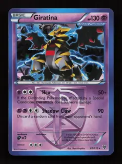 Giratina 62/135 Rare Plasma Storm Pokemon Moderately Played - Image 1