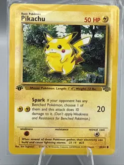Pokemon TCG Pikachu Jungle 60/64 Regular 1st Edition Common NM - Image 3
