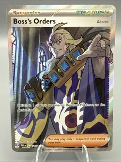 Pokemon TCG Boss's Orders 248/193 Paldea Evolved Holo Ultra Rare 🔥 - Image 1
