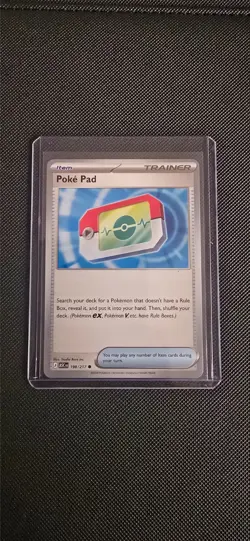 Poke Pad 198/217 Common Ascended Heroes - Pokemon TCG - Pack Fresh Near Mint NM - Image 1
