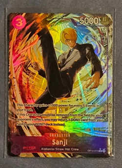 Sanji (Alt Art) OP12-070 English Legacy of the Master One Piece TCG 3c M/NM - Image 1