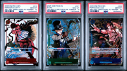 One Piece 3rd Anniversary WINNER 3 Brothers Luffy Sabo Ace Sequential PSA 10 - Image 1