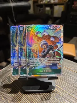 One Piece TCG Law & Bepo ST24-004 Super Rare Green Starter Deck. NM. - Image 1