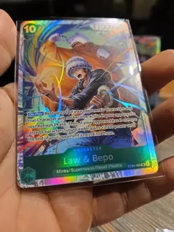 One Piece TCG Law & Bepo ST24-004 Super Rare Green Starter Deck. NM. - Image 4