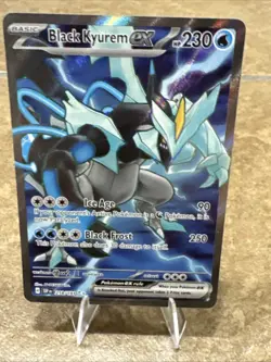 2024 Pokemon SV Surging Sparks SSP EN Black Kyurem Ex Ultra Rare #218/191 - Image 2