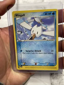 Pokemon TCG Ruby & Saphire Wingull 77/109 E-Reader eReader Common NM/MT Vintage - Image 1