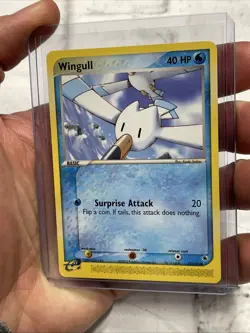 Pokemon TCG Ruby & Saphire Wingull 77/109 E-Reader eReader Common NM/MT Vintage - Image 2