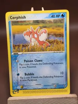 eREADER LP CORPHISH 52/97 - NON-HOLO - Ex Dragon - 2003 POKEMON CARD - Image 1