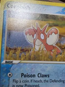 eREADER LP CORPHISH 52/97 - NON-HOLO - Ex Dragon - 2003 POKEMON CARD - Image 2